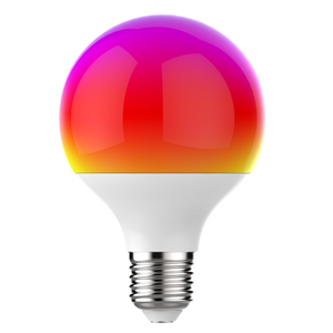 Tuya thông minh E27 <span class=keywords><strong>LED</strong></span> Globe ánh sáng bóng đèn G95 <span class=keywords><strong>Dimmable</strong></span> RGB <span class=keywords><strong>LED</strong></span> bóng đèn có thể điều chỉnh CCT AC Power cho E26 B22 căn cứ theo âm nhạc tính năng - Product Image 1