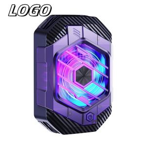 505-1 ใหม่ 24W ตัวระบายความร้อนแบบบางทรงพลัง ปรับแสง RGB ได้ X65 ระบบทำความเย็นเซมิคอนดักเตอร์เพลเทียร์ จอยสติ๊ก รองรับโทรศัพท์มือถือ - Product Image 1