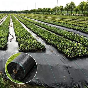 Protection de l’environnement polypropylène tissé contre les mauvaises herbes de jardin/couverture de protection/tapis de mauvai - Product Image 1
