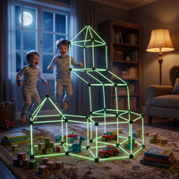 Juguete Educativo de Construcción STEM para Niños de 5 a 7 Años, Juego de Construcción de Modelos de Edificios Modernos para Fomentar la Relación Padres-Hijos