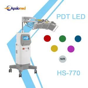 Máquina de terapia de luz LED PDT de alta potencia profesional, máquina de terapia LED PDT de luz LED PDT de 7 colores, tratamiento de acné infrarrojo cercano