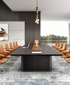 Mesa de Conferencia Moderna, Formal, Comercial, Ecológica, Duradera, para Salas de Reuniones y Oficinas en Casa - Product Image 3