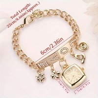 Montre-bracelet en alliage pour femme, cadran à aiguilles à quartz, écologique, grande taille, moderne, avec fermoir pliant, pour montre-bracelet