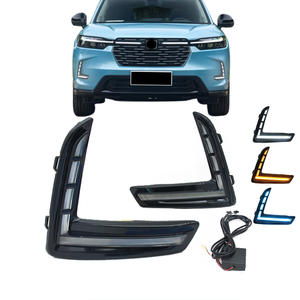 Luz de circulación diurna LED WINAUTO, marco de luz antiniebla LED para <span class=keywords><strong>Honda</strong></span> <span class=keywords><strong>HRV</strong></span> 2023 DRL, luz diurna con señal de giro, Luz Azul amarilla - Product Image 1