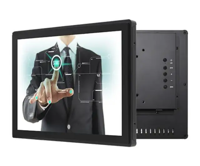 Tablet PC industriale WIFI con display touchscreen Ubuntu Debian Linux da 10.1 "montato a parete con RS232 RS485 GPIO