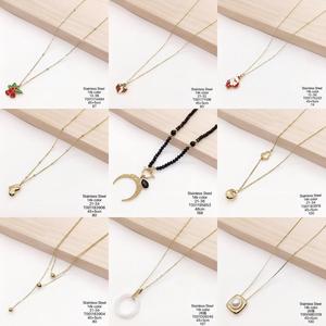 สร้อยคอสแตนเลส250922 Xuping <span class=keywords><strong>ttm</strong></span> สร้อยคอชุบทอง14K หลายสไตล์สำหรับผู้หญิงสร้อยคอเครื่องประดับแฟชั่น - Product Image 4