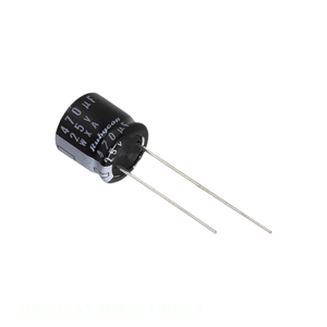 ตัวแทนจำหน่ายอย่างเป็นทางการ ตัวเก็บประจุแบบ Through Hole 3.3 uF CAP ALUM 3.3UF 20% 400V RADIAL 400WXA3.3MEFCT810X9 - Product Image 1