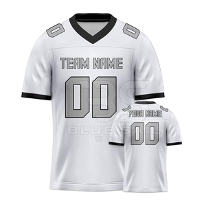 Футболки для американского футбола 2025 года: городские, на заказ, мужские и женские, с вышивкой, униформа больших размеров, короткие, летние, с защитой от УФ-излучения 100% - Product Image 1