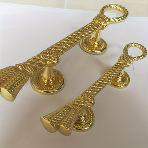 Poignée de porte antique <span class=keywords><strong>en</strong></span> bronze doré, lot de 2, 200 mm, <span class=keywords><strong>en</strong></span> alliage de zinc, style europé<span class=keywords><strong>en</strong></span>, <span class=keywords><strong>pour</strong></span> portes coulissantes, portails de grange, armoires, bureaux, quincaillerie domestique - Product Image 2