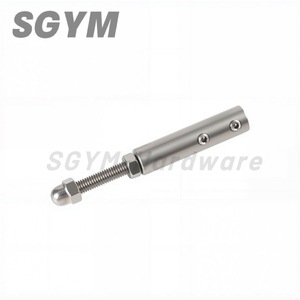 Cavo regolabile ringhiera tenditore filettato perno tensione scala 3/16 1/4 ''fune vite a mano morsetto esagonale - Product Image 4