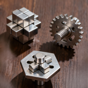 Outil à ongles magnétique en forme de cube de Rubik carré, nouveau, usinage CNC personnalisé, pour le nail art effet œil de chat - Product Image 2