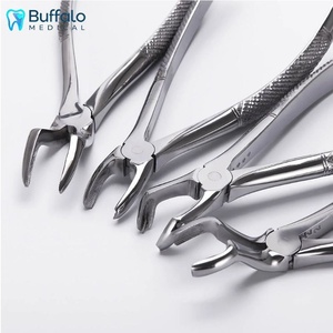 Pinzas de Extracción de Implantes Dentales Buffalo, de Acero Inoxidable, Quirúrgicas, Ergonómicas, con Agarre Antideslizante - Product Image 2