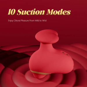 Vibrator penghisap cinta jari, sepuluh frekuensi mengisap Stimulus wanita produk dewasa mainan seks mainan pasangan - Product Image 2