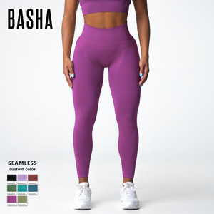 กางเกงรัดรูปไร้ตะเข็บสำหรับผู้หญิงชุดออกกำลังกาย - Product Image 4