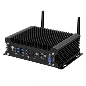Oem nhúng máy tính công nghiệp không quạt nhỏ Máy tính để bàn pcs 2 LAN 2 RS232 8 USB <span class=keywords><strong>i3</strong></span> 10110u 10 Mini Rugged PC - Product Image 5