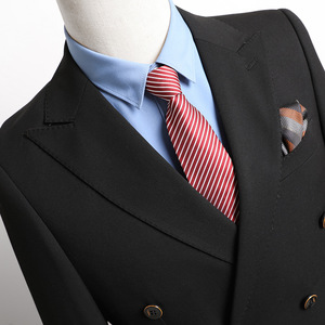 <span class=keywords><strong>2023</strong></span> <span class=keywords><strong>Costume</strong></span> ODM affaires hommes vêtements de cérémonie 3 pièces mince <span class=keywords><strong>costume</strong></span> robe de mariée Double boutonnage smoking réunions costumes hommes costumes - Product Image 4