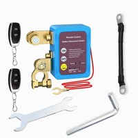 Interrupteur isolateur de batterie sans fil 24V 240A avec protection anti-fuite IP65, contrôle bidirectionnel à 10-50m pour camions et camping-cars