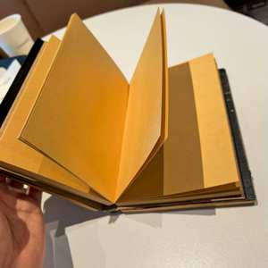 Ежедневник A5 из смолы с тиснением дракона GTB08, красный, в стиле ретро, в твердом переплете, для рождественского подарка, тематический дневник с кинофильмами и декором в виде дракона - Product Image 5