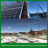 Kit complet d'éolienne hors réseau 3kw turbine 10kw 20kw énergie solaire
