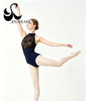 Dernier beau Costume de danse, robe de danse lyrique, Costume de danse lyrique contemporain