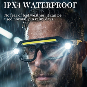 <span class=keywords><strong>Lampe</strong></span> frontale multifonctionnelle XTE+COB 500 lumens rechargeable Type-C <span class=keywords><strong>pour</strong></span> lunettes, <span class=keywords><strong>lampe</strong></span> d'inspection automobile rechargeable - Product Image 3