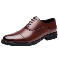 Tendance de la mode : Mocassins rétro respirants à lacets lumineux en cuir véritable pour le printemps, l'été et l'automne