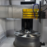 Nouvelles machines de tournage CNC de réparation de jantes de type supérieur CKL-26Q pour le retouillage des jantes en alliage, coupe diamant