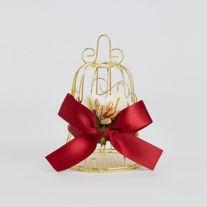 Mini cage à oiseaux en métal Boîte d'emballage de bonbons Creative Iron Dragee Container Wedding Companion Chocolate candy Gift Box - Product Image 6