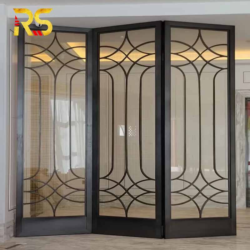 Hotel Glass Partition Wall Panels Custom Decorative Room Divider Floor ...