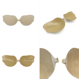 Sujetador invisible de <span class=keywords><strong>Mariposa</strong></span> Negra/desnuda con parche adhesivo de silicona cómodo a <span class=keywords><strong>precio</strong></span> de venta al por mayor - Product Image 5