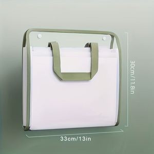 1PC Student Accordion Folder <b>File</b> Bag Large Capacity Test Paper <b>Storage</b> - Product Image 2