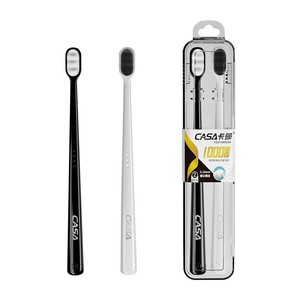 Casa Toothbrush 10000 Bristles Small Head Soft Bristle Travel Portable Adult <b>Gum</b> Massage Manual Toothbrush - Product Image 5