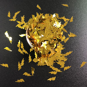 Vip vente en gros polyester en vrac lapin forme paillettes pour artisanat décorations <span class=keywords><strong>de</strong></span> noël - Product Image 4