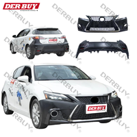 Kit de carrosserie de vente directe d'usine pour Lexus CT200 2011-2016 mise à niveau vers le pare-chocs avant et arrière de voiture de style CT F Sport 2020 avec calandre