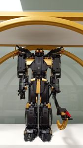 Nouvelle <span class=keywords><strong>voiture</strong></span> de sport télécommandée éclairante, transformable en robot, blocs de construction, ensemble de voitures, modèle de véhicule avec articulations mobiles - Product Image 3