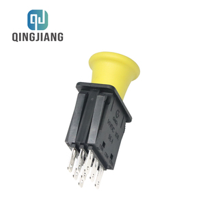 Industriële Besturing Elektronische Drukknop Schakelaar Geel <span class=keywords><strong>8</strong></span> Pin 14vdc 10a Pc Materiaal Geschikt Voor Verschillende Modellen Van Grasmaaiers - Product Image 5