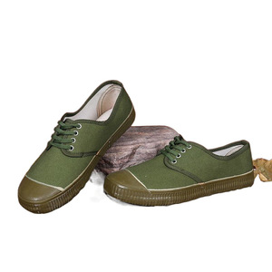 Chaussures de travail pour hommes Liberation, bottes en toile, semelle en caoutchouc vulcanisé, résistantes à l'usure, talon bas, chaussures de sécurité pour travaux de construction - Product Image 5