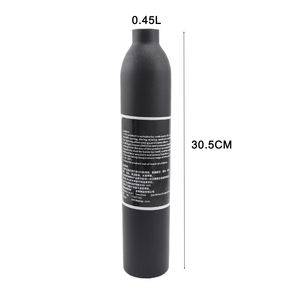 Tanque de aire de <span class=keywords><strong>Paintball</strong></span> de alta presión, accesorios de caza, botella de aluminio, cilindro de aire 4500 PSI 310 bar T6 - Product Image 4
