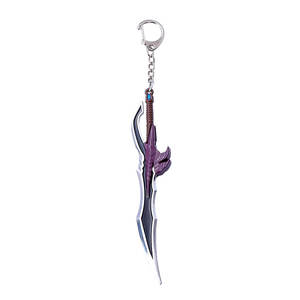 Game Peripheral 2D Anime Cartoon Keychains New Design Fashion Sword Metal Schoolbag Pendant <strong>Accessories</strong> for Gift - Product Image 5