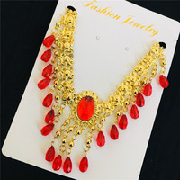 Jh486 ensemble de présentoirs de bijoux collier personnalisés pour magasin de bijoux de luxe support d'armoire vitrine support buste pendentif accessoires