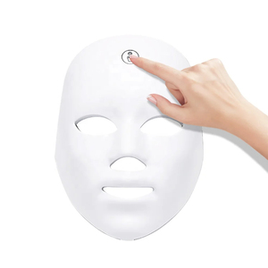 หน้ากากบำบัดด้วยแสงโฟตอน LED 7 สี ไร้สาย พร้อมเซ็นเซอร์สัมผัส - Product Image 5