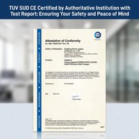 Cargador de Viaje de Carga Rápida con Nitruro de Galio, Certificado TUV, Estándar Europeo PD65W, Certificado CE, 2C1A, para Teléfono Móvil y Portátil