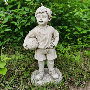 Scultura Classica in Fibra di Argilla di Bambini che si Baciano, Statua <span class=keywords><strong>da</strong></span> <span class=keywords><strong>Giardino</strong></span> in Vendita - Product Image 6