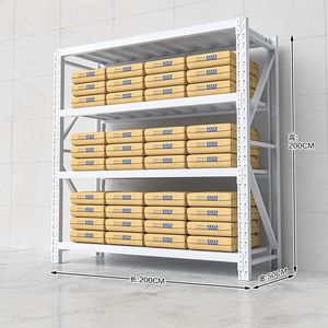 Étagères de rangement à cadre en acier avec <span class=keywords><strong>hauteur</strong></span> réglable (3m-<span class=keywords><strong>6m</strong></span>) Étagères de rangement haute densité unités économise de l'espace en entrepôt - Product Image 5