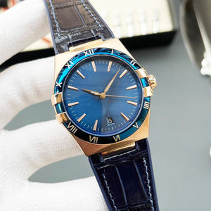 2026 New Model - Sapphire Crystal Cover Steel <b>Case</b> Leather Strap Suitable for Business and High-End Women's <b>Watches</b> - Product Image 3