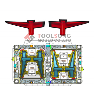 Molde de lámpara trasera personalizado Molde de lente de luz trasera automotriz Molde de lente 2K Fabricante de herramientas en Taizhou - Product Image 2