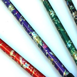 Printed Walking <b>Stick</b> Two Section Adjustable Trekking Pole Metal Shaft Rubber Tip For Elderly Hiking Support - Product Image 2