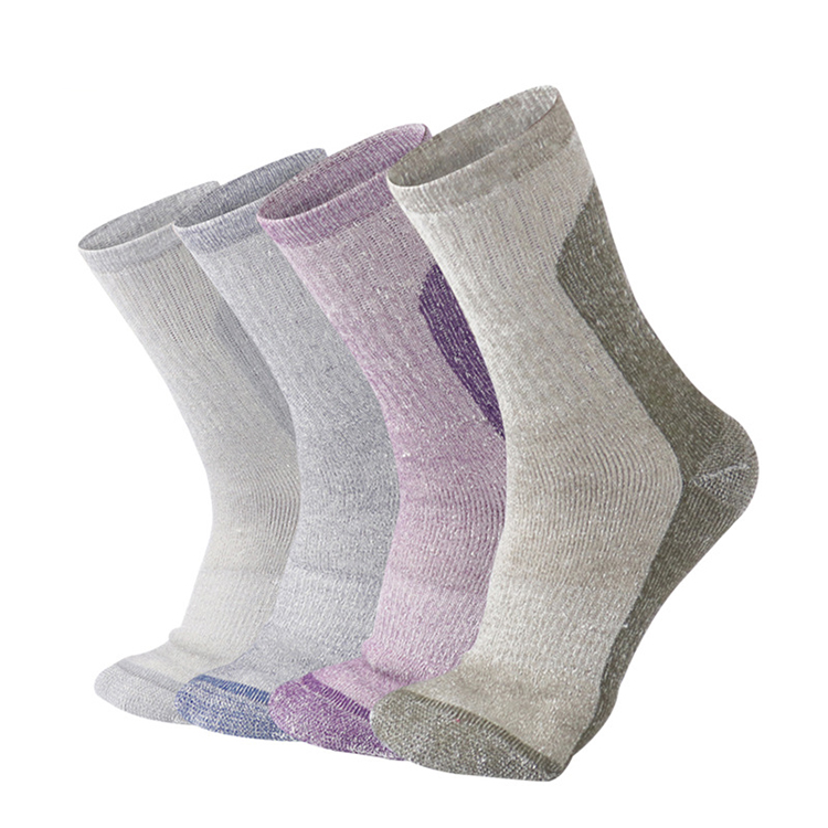 Outdoor Autumn Winter Men Women Thick Warm Ski Hiking Merino Wool Socks