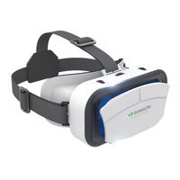 Lunettes VR intelligentes 3D G12, compatibles avec les téléphones de 4,7 à 7 pouces, films HD, réalité augmentée, casque de réalité virtuelle