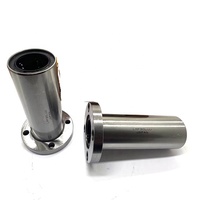 Bujes Lineales Redondos con Brida E-LBFM125 LUU, E-LBFM25LUU con Orificio Contrafresado, Eje Estriado LBF25